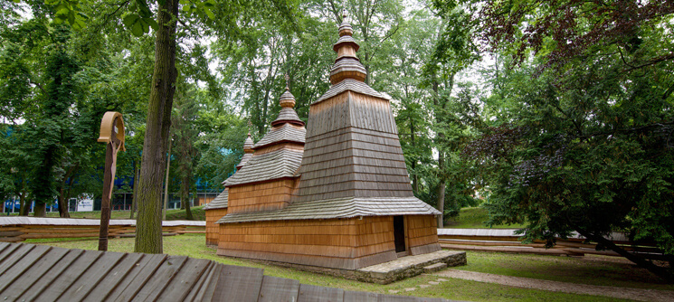 Деревянная церковь св. Николай в Градец-Кралове